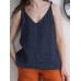 Solid Bowknot Shoulder Strap Cami For Women Solid Bowknot Shoulder Strap Cami For Women
