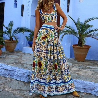 Tie-Dye Inspired Casual Dress HF1802-02-01 Tie-Dye Inspired Casual Dress HF1802-02-01