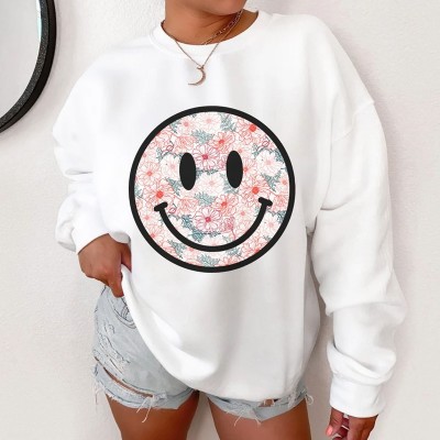 Hirsionsan Retro Washed Long Sleeve Women T Shirt Loose Over HF2702-02-02 Hirsionsan Retro Washed Long Sleeve Women T Shirt Loose Over HF2702-02-02