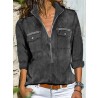 Women's warm and loose winter sweatshirt  HE1609-04-04