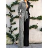 Casual color blocking jumpsuit HF3101-03-01