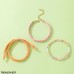 TBCH135 YYE Beads & Polyester 3 Hand Bracelet TBCH135 YYE Beads & Polyester 3 Hand Bracelet