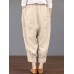 Solid Elastic Waist Pocket Pants For Women Solid Elastic Waist Pocket Pants For Women