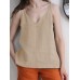 Solid Bowknot Shoulder Strap Cami For Women Solid Bowknot Shoulder Strap Cami For Women
